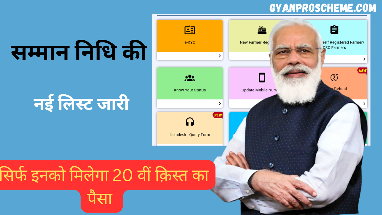 pm kisan 20th installment