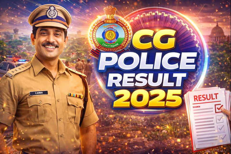 CG Police Result 2025
